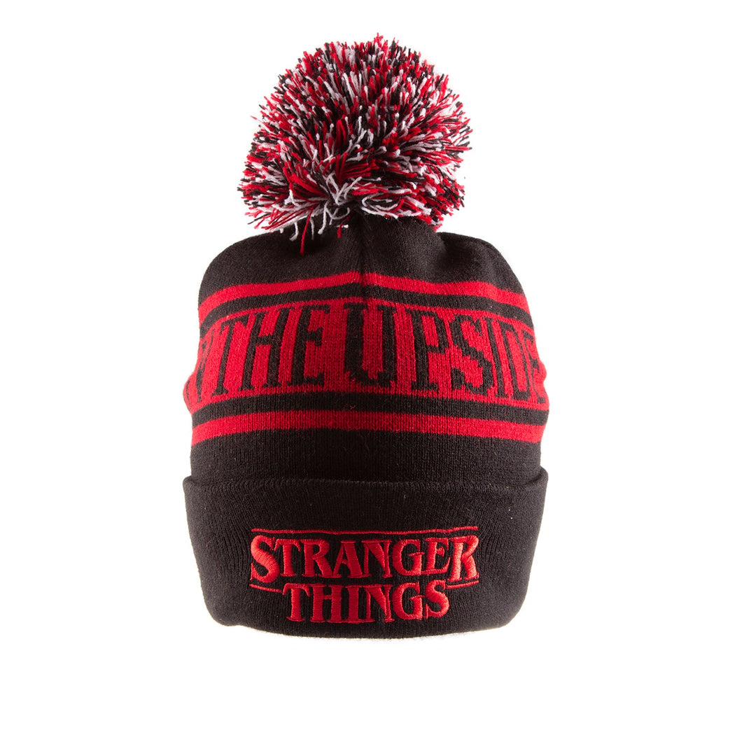 Stranger Things Upside Down Pom Pom Beanie