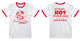 Stranger Things- Surfer Boy Pizza Red Ringer Unisex T-shirt