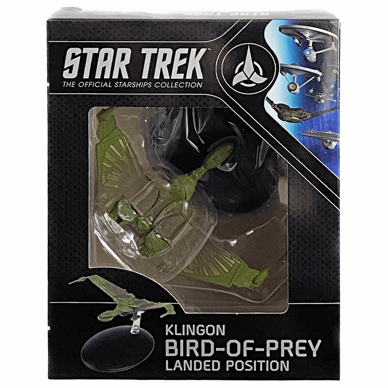 Klingon Bird-of-Prey (Landed Position) BONUS ISSUE Model Diecast Ship Window Boxed (Eaglemoss / Star Trek), additional view