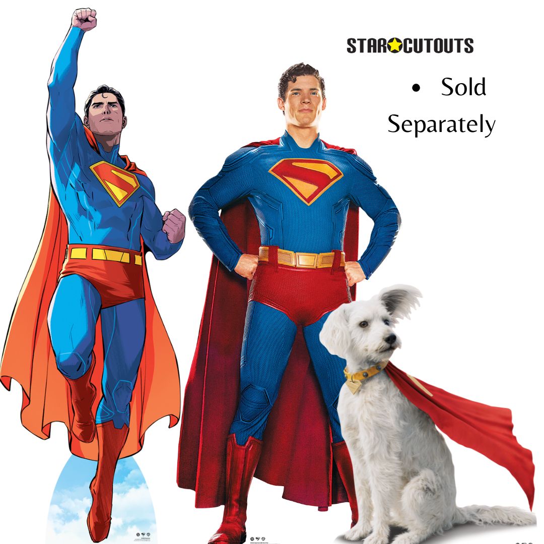 Superman Takes Flight Comic Style Cardboard Cut Out Height 228cm