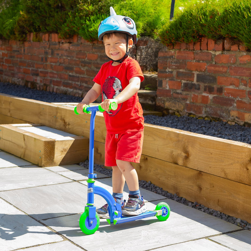 My First Kids Scooter Blue - Converts to 2-Wheel - Image 5