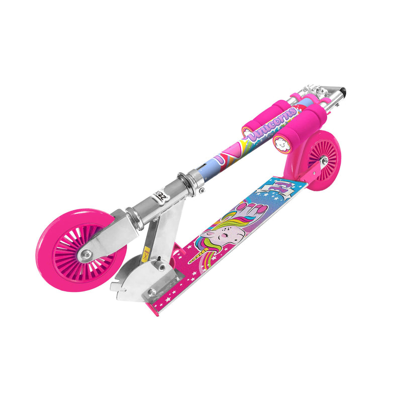 Unicorn Magical Sparkles Kids Folding Scooter - Image 7