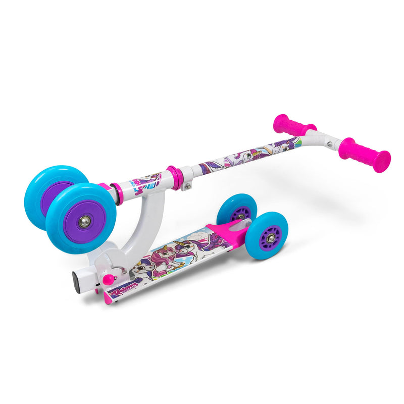 My First Unicorn Kids Scooter - Converts to 2-Wheel - Image 3
