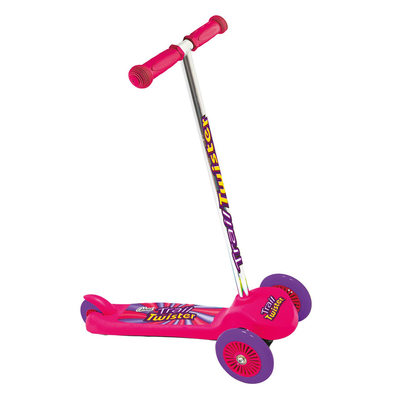 Trail Twist 3-Wheel Kids Scooter - Pink - Image 2