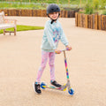 Tie Dye Kids Scooter with Light Up Wheels - Image 2
