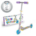 Tie Dye Kids Scooter with Light Up Wheels
