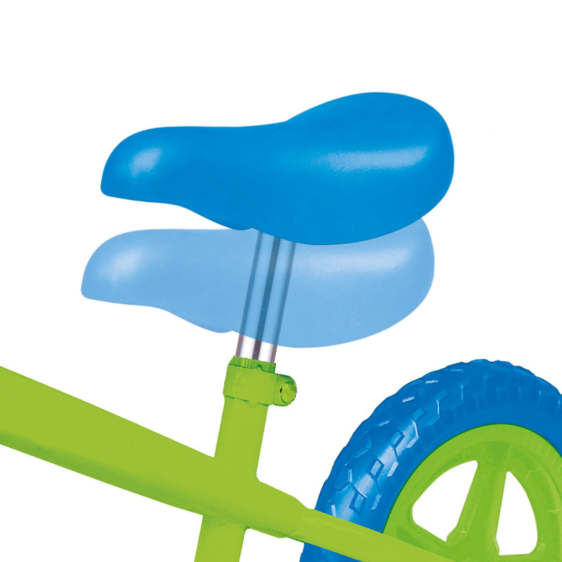 My First Kids Balance Bike - Green & Blue - Image 4