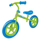 My First Kids Balance Bike - Green & Blue