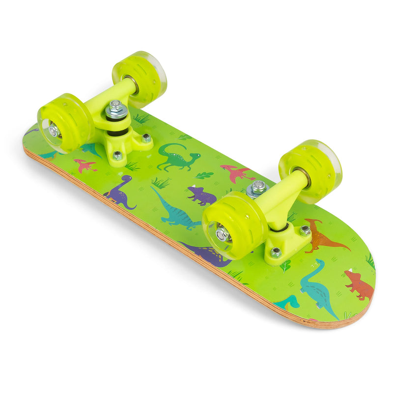 Dinosaur Kids Skateboard with Flashing Wheels 17" - Image 6