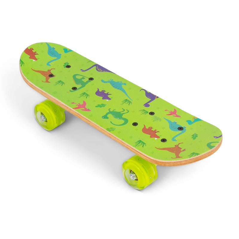 Dinosaur Kids Skateboard with Flashing Wheels 17" - Image 9