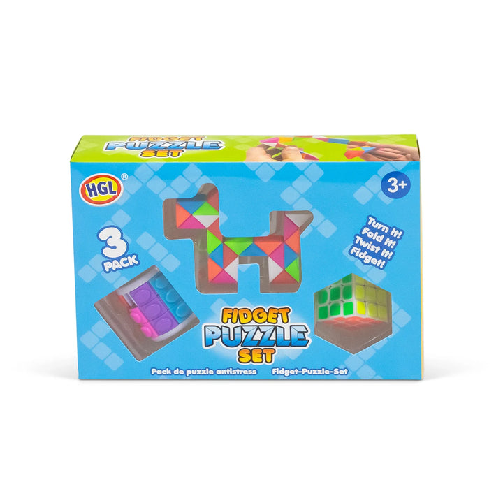 Fidget Puzzle 3-Puzzle Set