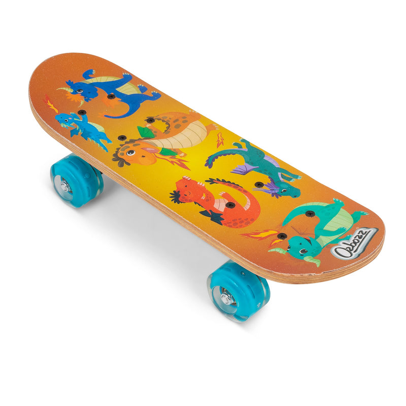 Dragon Kids Skateboard with Flashing Wheels 17" - Image 8