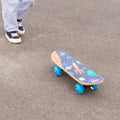 Space Kids Skateboard with Flashing Wheels 17" - Image 2