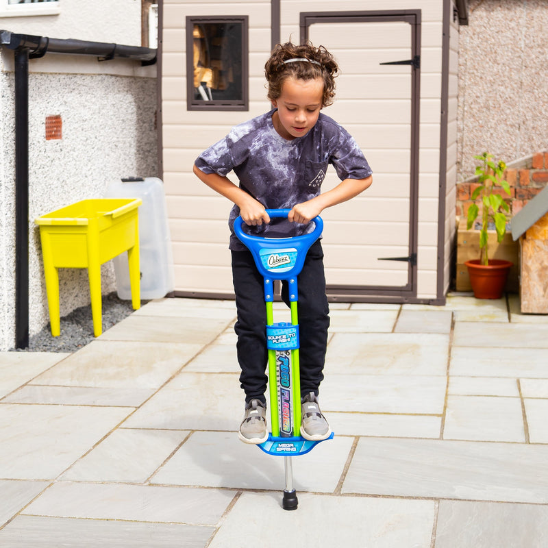 Go! Light Up Kids Pogo Stick Blue 89cm - Image 9