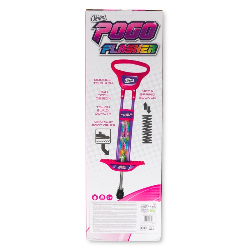 Go! Light Up Kids Pogo Stick Pink 89cm - Image 8