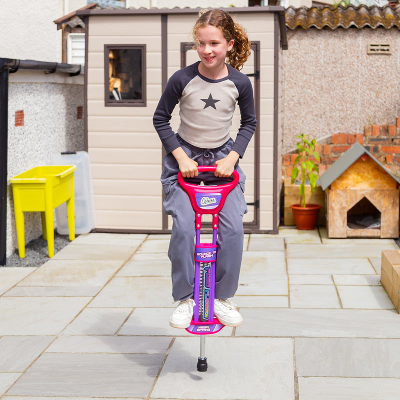 Go! Light Up Kids Pogo Stick Pink 89cm - Image 10
