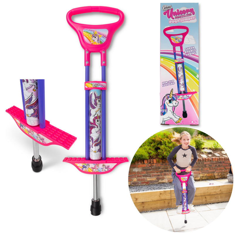 Unicorn Kids Pogo Stick 89cm