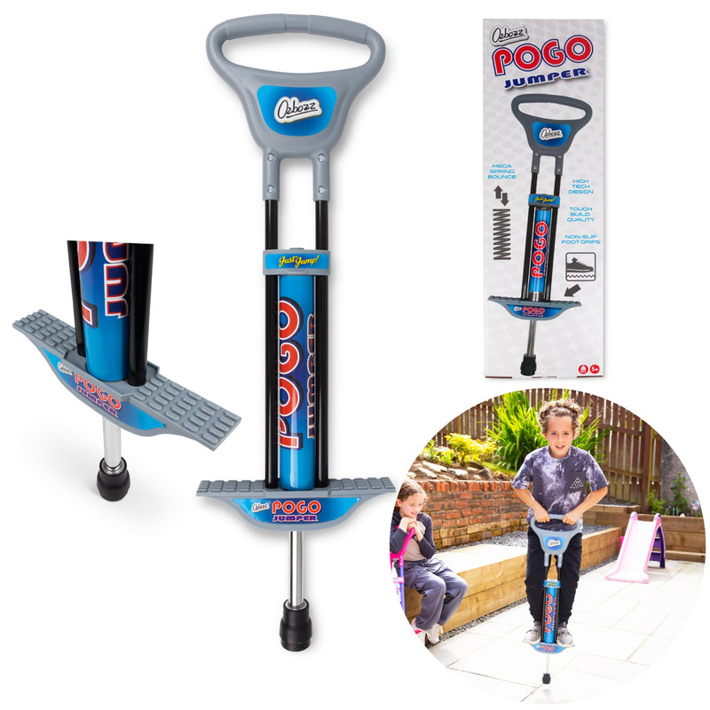 Black & Silver Kids Pogo Stick 89cm