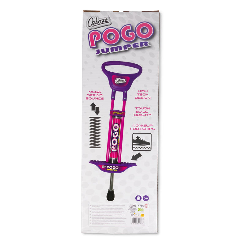 Pink & Purple Kids Pogo Stick 89cm - Image 7