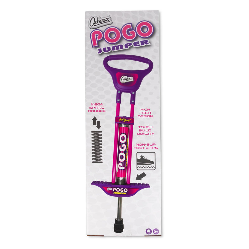 Pink & Purple Kids Pogo Stick 89cm - Image 8