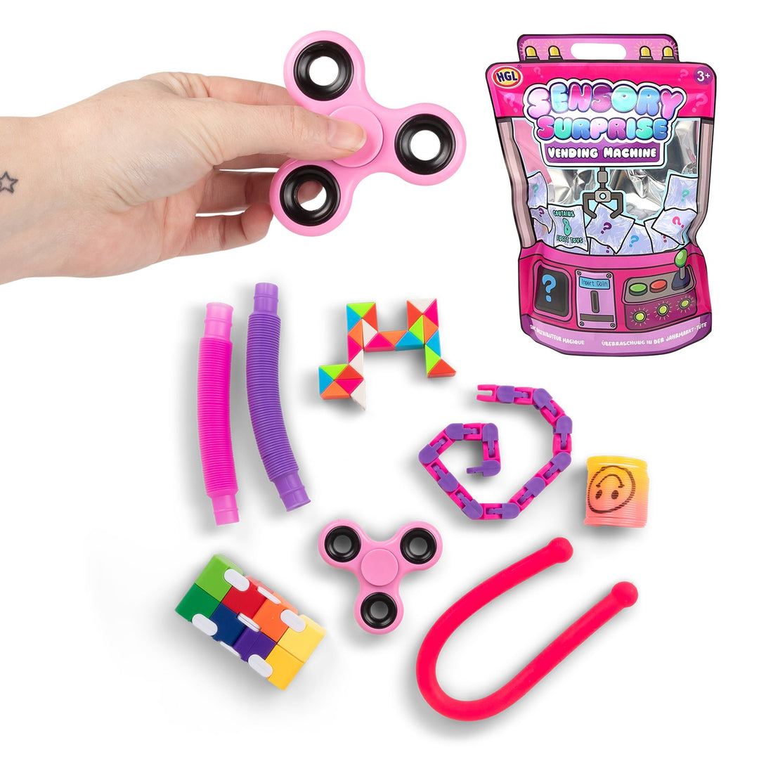 Sensory Surprise Vending Machine Mystery Bag Pink