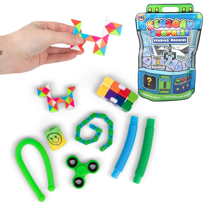 Sensory Surprise Vending Machine Mystery Bag Blue