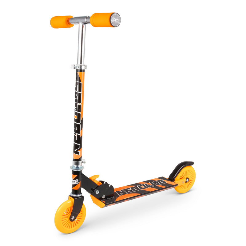 Nebulus Kids Folding Scooter - Neon Orange - Image 3
