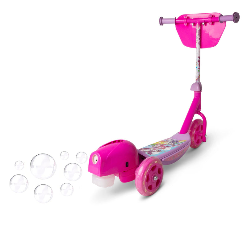 Unicorn Bubble Kids Scooter - Image 2