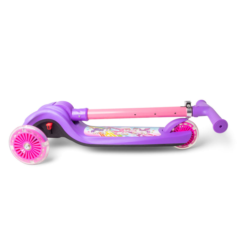 Unicorn Trail Twist Folding Kids Scooter with Light Up Wheels - Image 6
