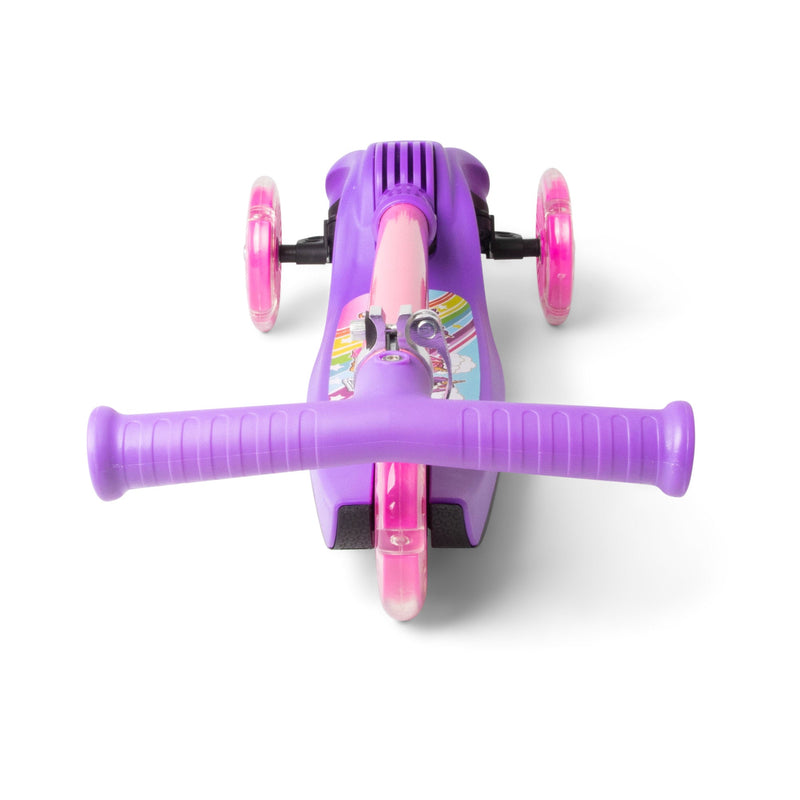 Unicorn Trail Twist Folding Kids Scooter with Light Up Wheels - Image 7
