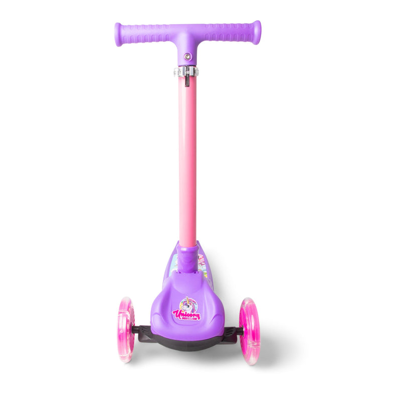 Unicorn Trail Twist Folding Kids Scooter with Light Up Wheels - Image 11
