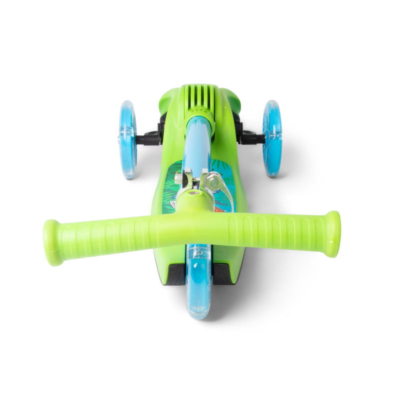 Dinosaur Trail Twist Folding Kids Scooter with Light Up Wheels - Image 9