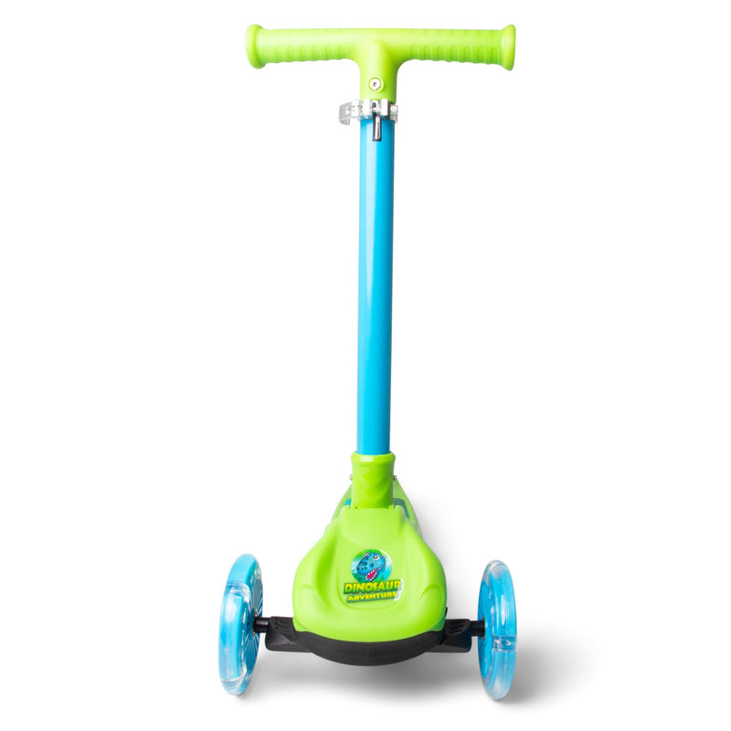 Dinosaur Trail Twist Folding Kids Scooter with Light Up Wheels - Image 11
