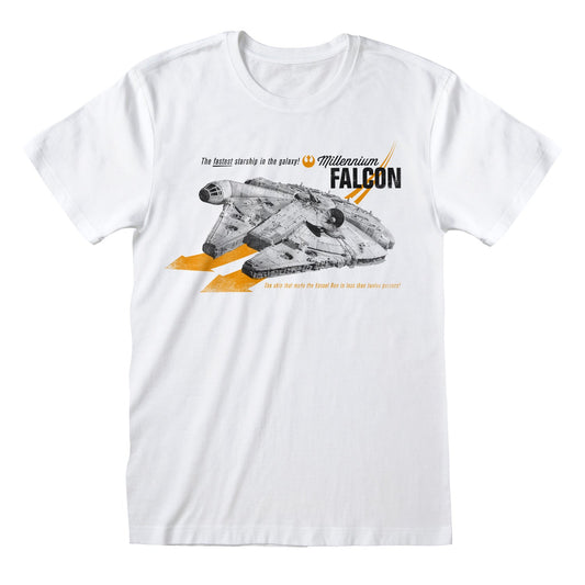 Star Wars Vader Millenium Falcon T-Shirt collectible from Heroes Inc Dropship