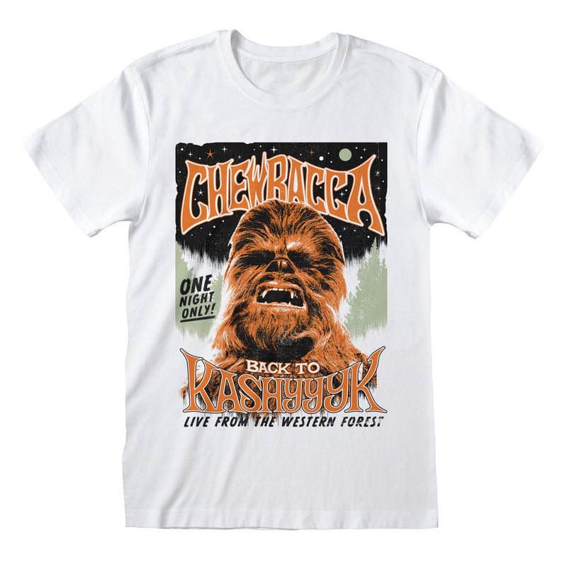 Star Wars Vader Chewbacca Poster T-Shirt collectible from Heroes Inc Dropship