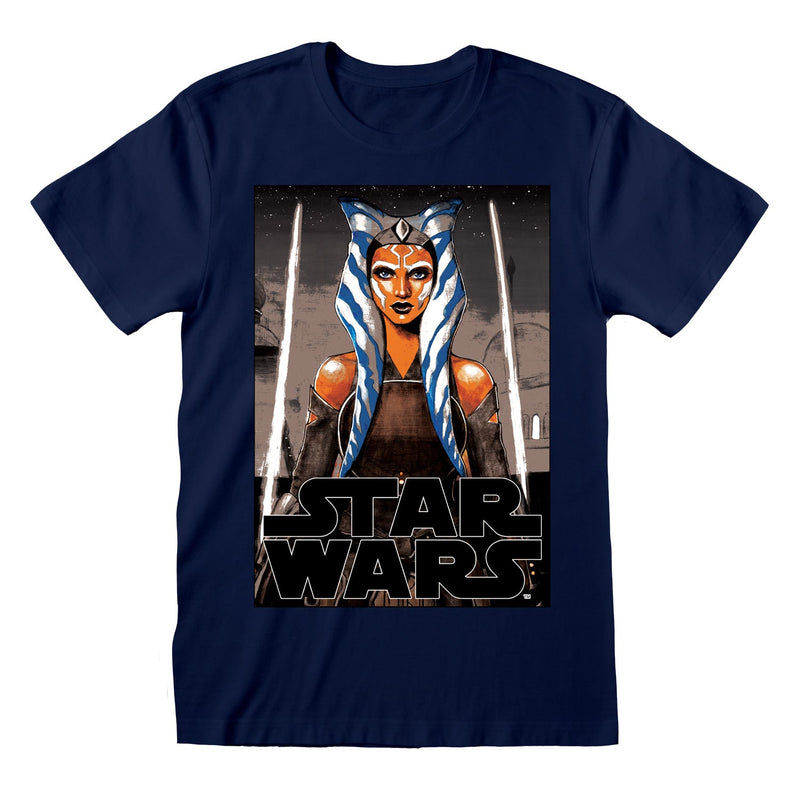 Star Wars Ahsoka White Blades T-Shirt collectible from Heroes Inc Dropship