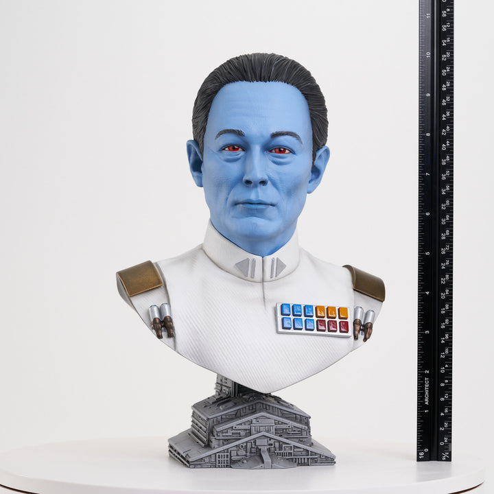 Star Wars Ahsoka Series Legends in 3D Grand Admiral Thrawn 1/2 Scale Limited Edition Bust