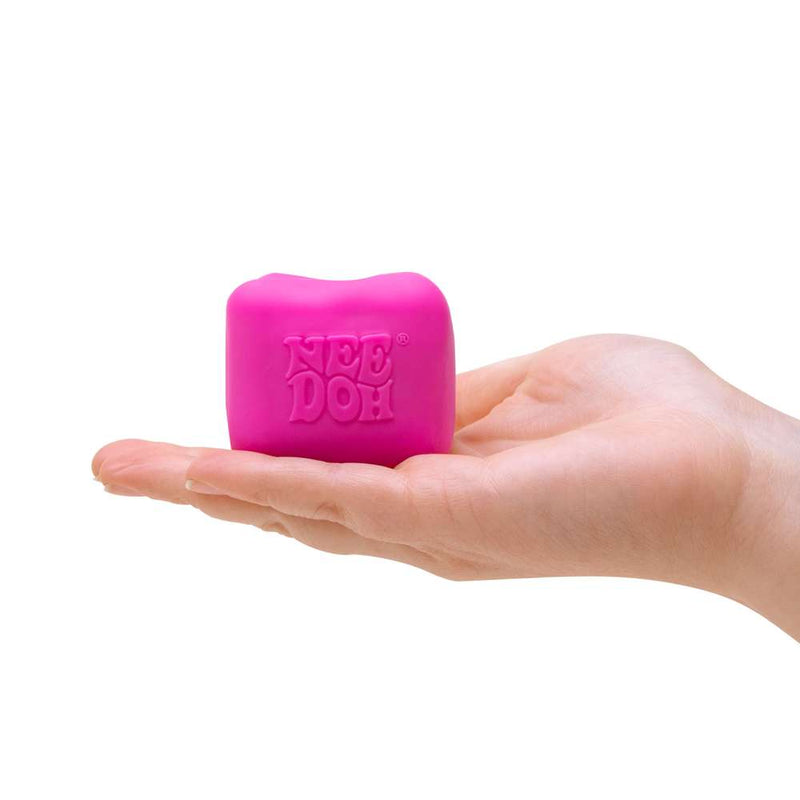 NeeDoh Color Change Cube Squishy Fidget Toy packaging view