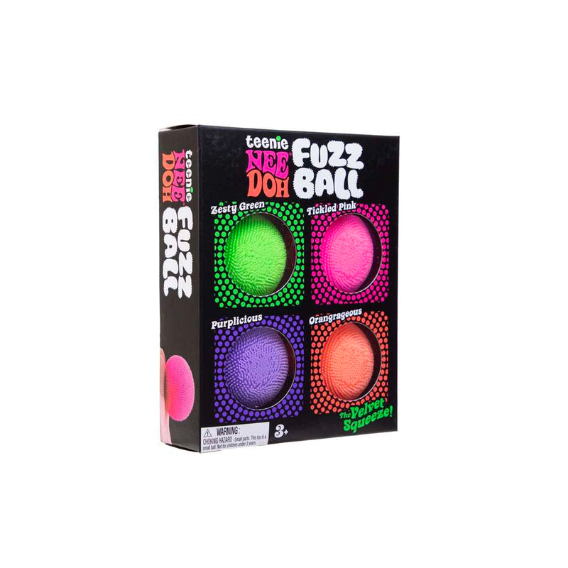 NeeDoh Fuzz Ball Teenie Multipack 4 Pack