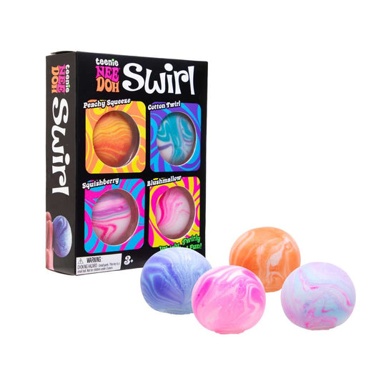 NeeDoh Teenie Swirl Multipack 4 Pack