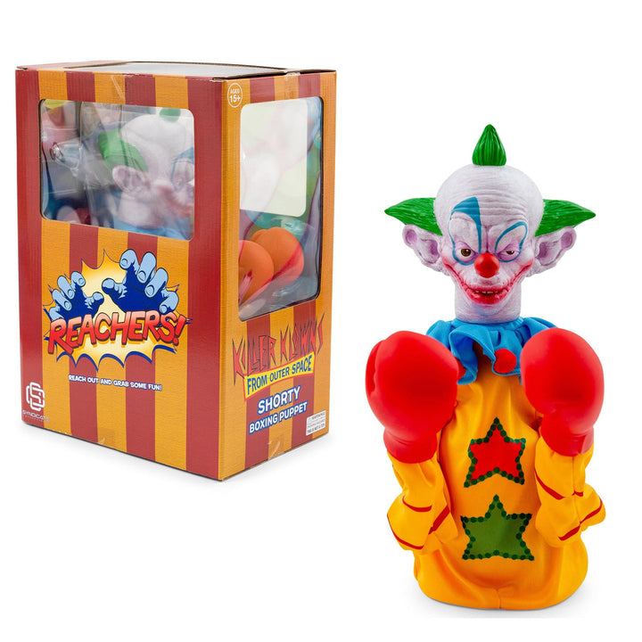 Horror Reachers Killer Klowns Shorty 13" Boxing Puppet