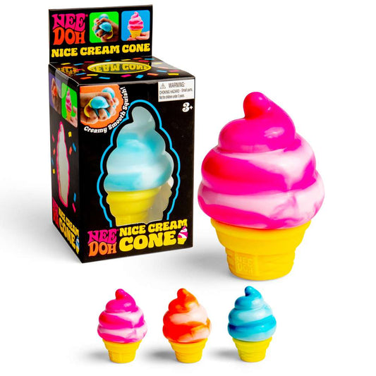 NeeDoh Nice Cream Cone Squishy Fidget Toy