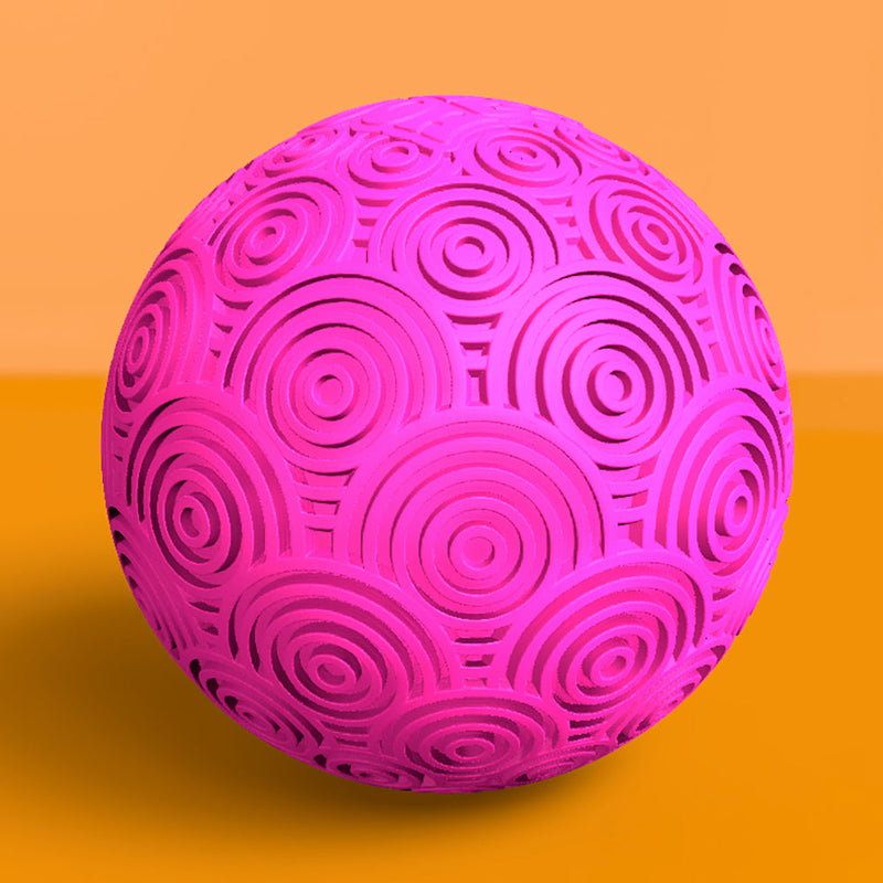 Super NeeDoh Ripples Giant Squishy Fidget Ball side angle