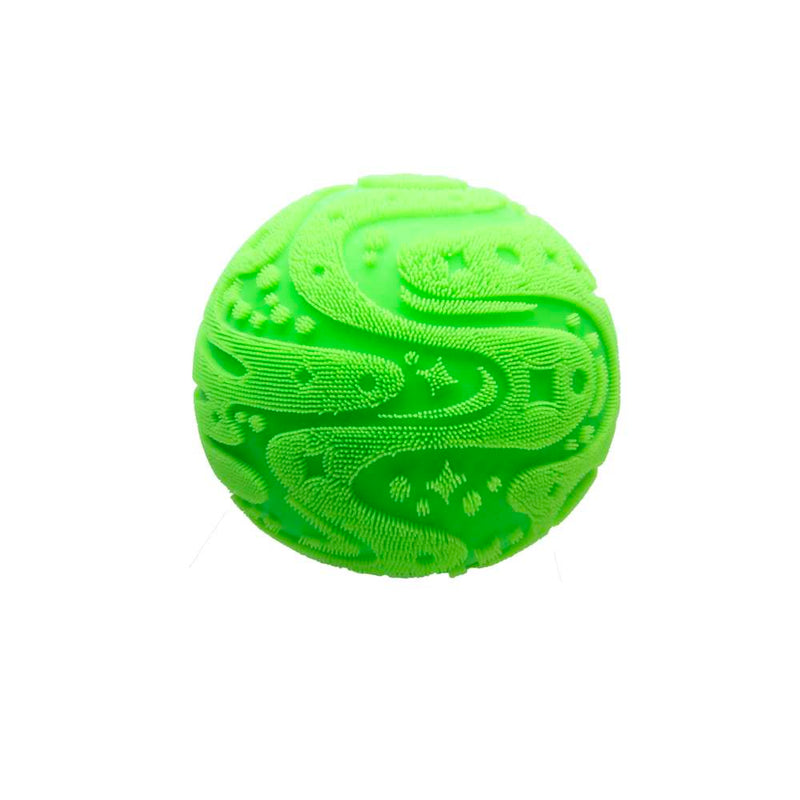 Super NeeDoh Fuzz Ball Giant Fuzzy Squishy side angle