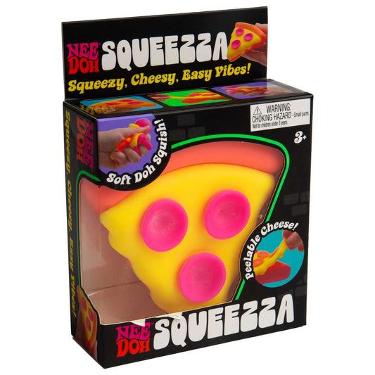 NeeDoh Squeezza Pizza Slice Squishy Fidget Toy alternate view
