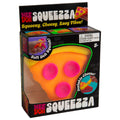 NeeDoh Squeezza Pizza Slice Squishy Fidget Toy close up detail
