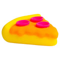 NeeDoh Squeezza Pizza Slice Squishy Fidget Toy in hand view