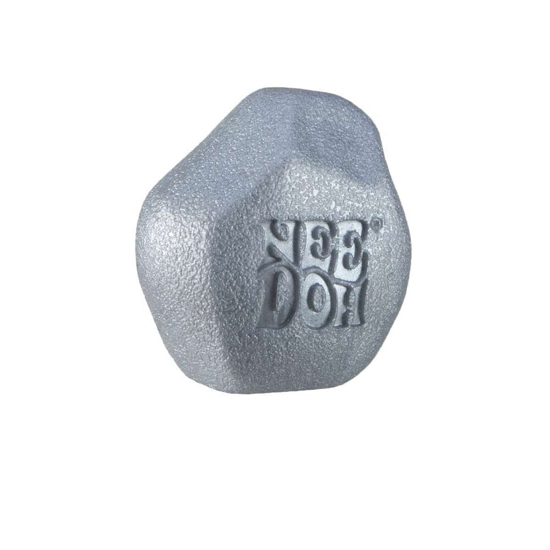 NeeDoh Tuff Nugget Super Solid Squishy Fidget Toy in hand view
