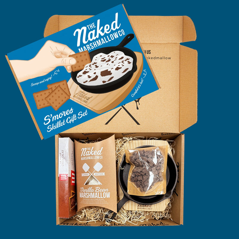 S'Mores Skillet Gift Set collectible from THE MARSHMALLOW FACTORY