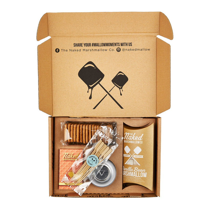 Luxury S'mores Gift Set, side angle